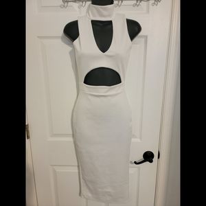 Missguided white dress